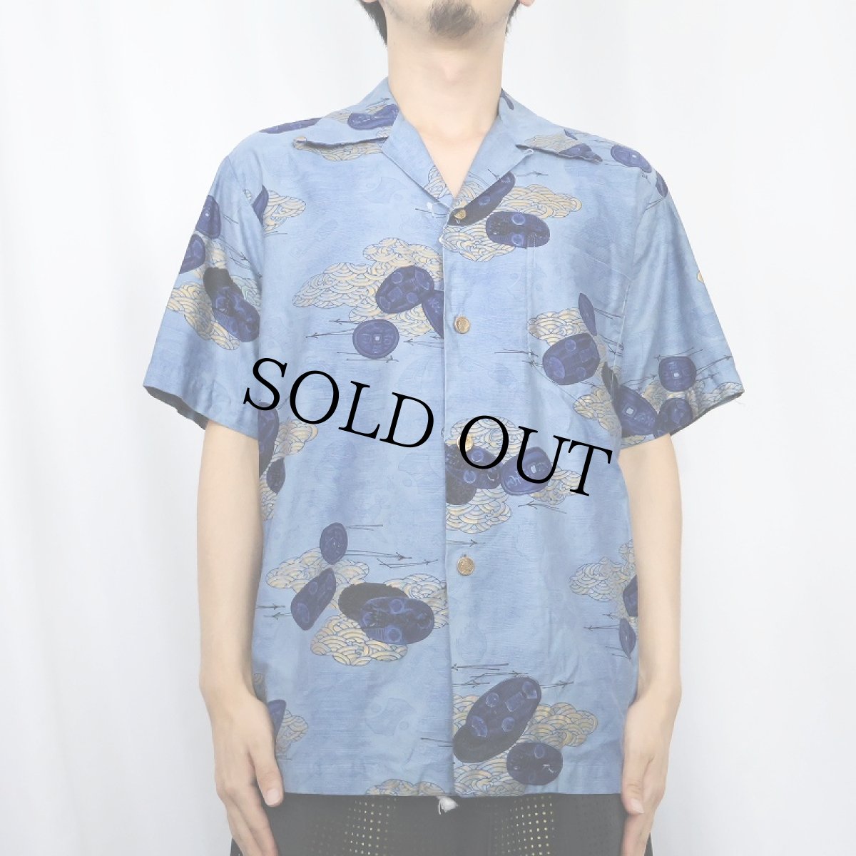 画像3: 70's Hawaiian Casuals by STAN HICKS コインボタン アロハシャツ (3)