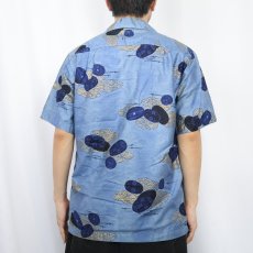 画像4: 70's Hawaiian Casuals by STAN HICKS コインボタン アロハシャツ  (4)