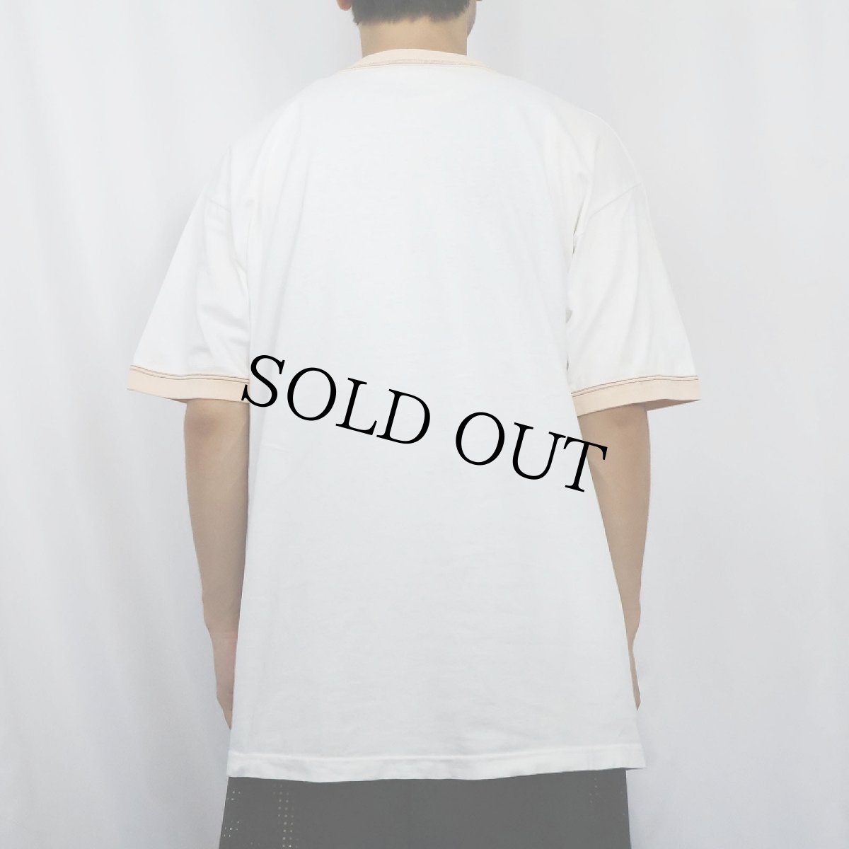 画像3: The Rolling Stones "Sticky Fingers" ロックバンドアルバムプリントリンガーTシャツ L (3)