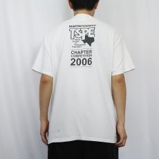 画像3: 2000's Albert Einstein "MATHCOUNTS" 数学プログラム 偉人プリントTシャツ L (3)