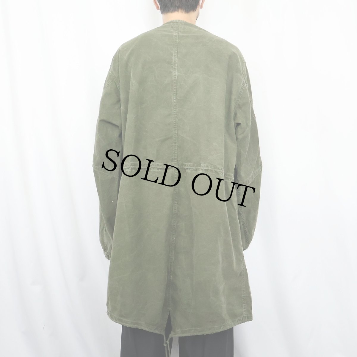 画像3: 60's U.S.ARMY ガスプロテクティブコート SMALL (3)