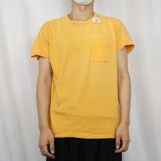 画像2: 70's〜 無地ポケットTシャツ (2)
