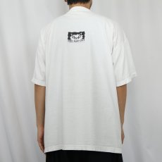 画像3: 2000's  "ODD MAN OUT CREATIVE MERCENARIES" イラストプリントTシャツ (3)
