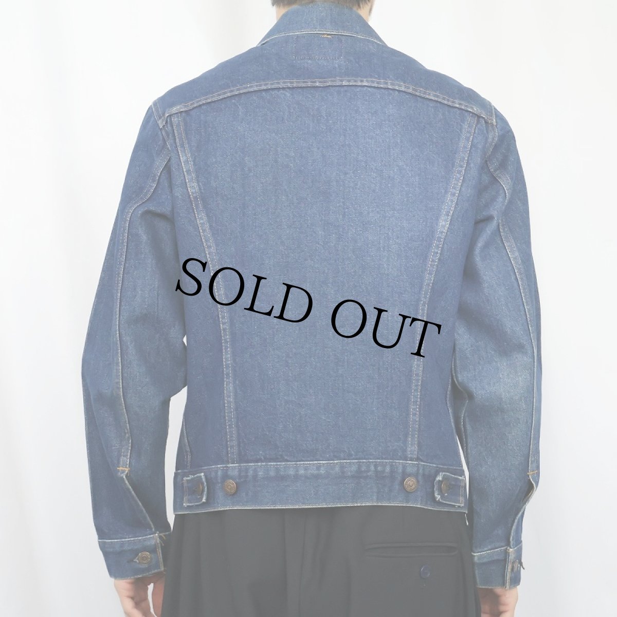 画像4: 70's Levi's 70505-0217 USA製 デニムジャケット SIZE36 (4)