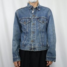 画像3: 60's LEVI'S 557 BIGE 3rd デニムジャケット (3)