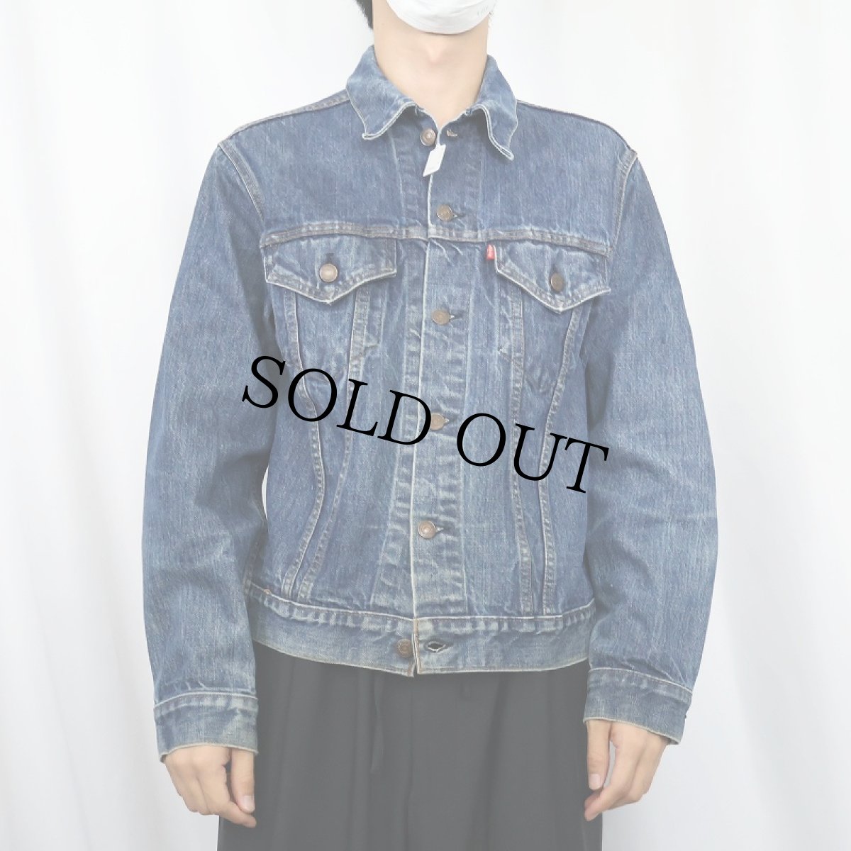 画像3: 70's Levi's 70505-0217 USA製 デニムジャケット SIZE40 (3)