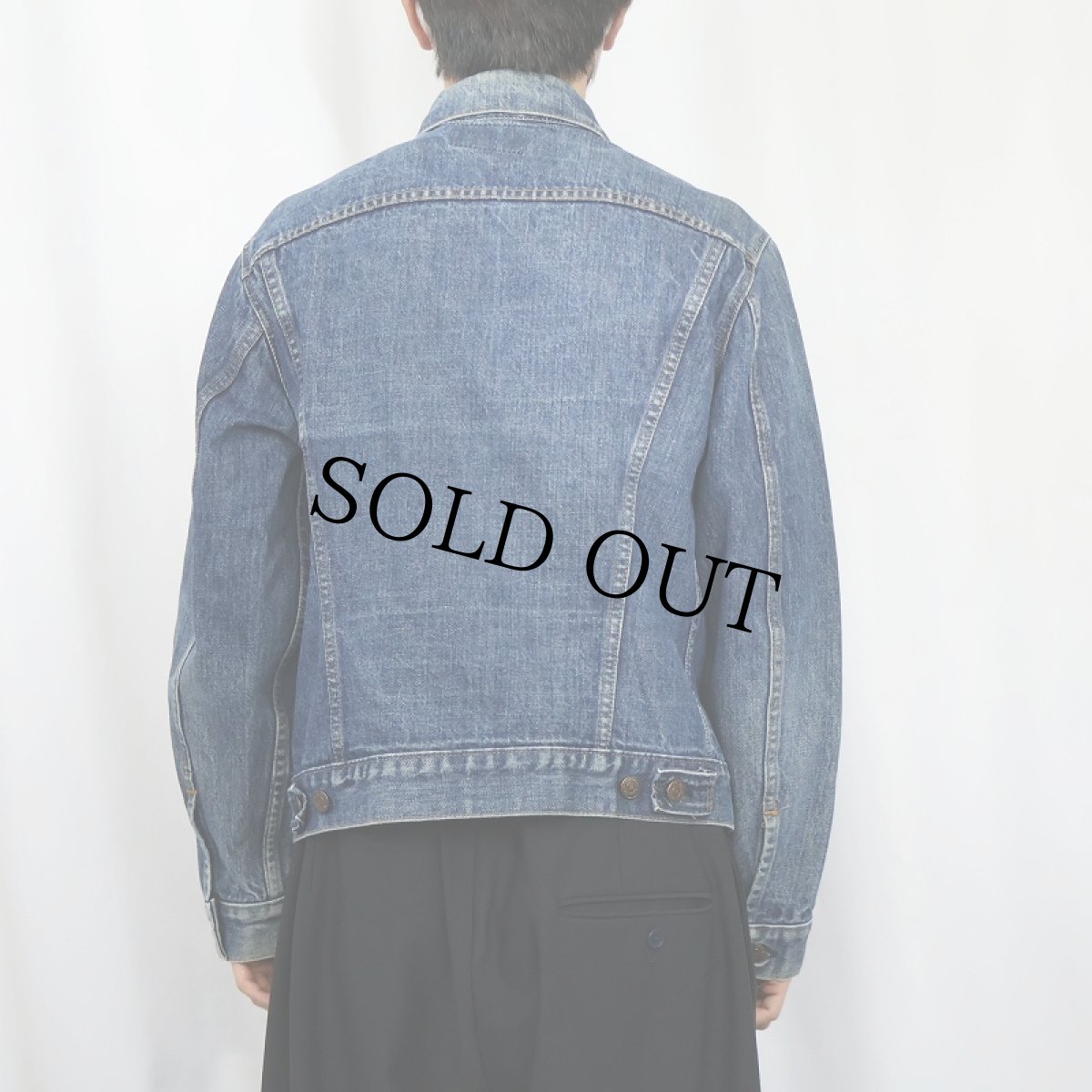 画像4: 70's Levi's 70505-0217 USA製 デニムジャケット SIZE40 (4)
