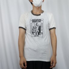 画像2: 70's "CANDY BARR" ストリッパープリント リンガーTシャツ (2)
