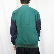 画像3: 80〜90's Alexxus 切り替えデザイン コットン×ポリエステルプルオーバーシャツ XL (3)