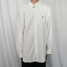 画像2: Ralph Lauren "BLAKE" コットンボタンダウンシャツ XL (2)