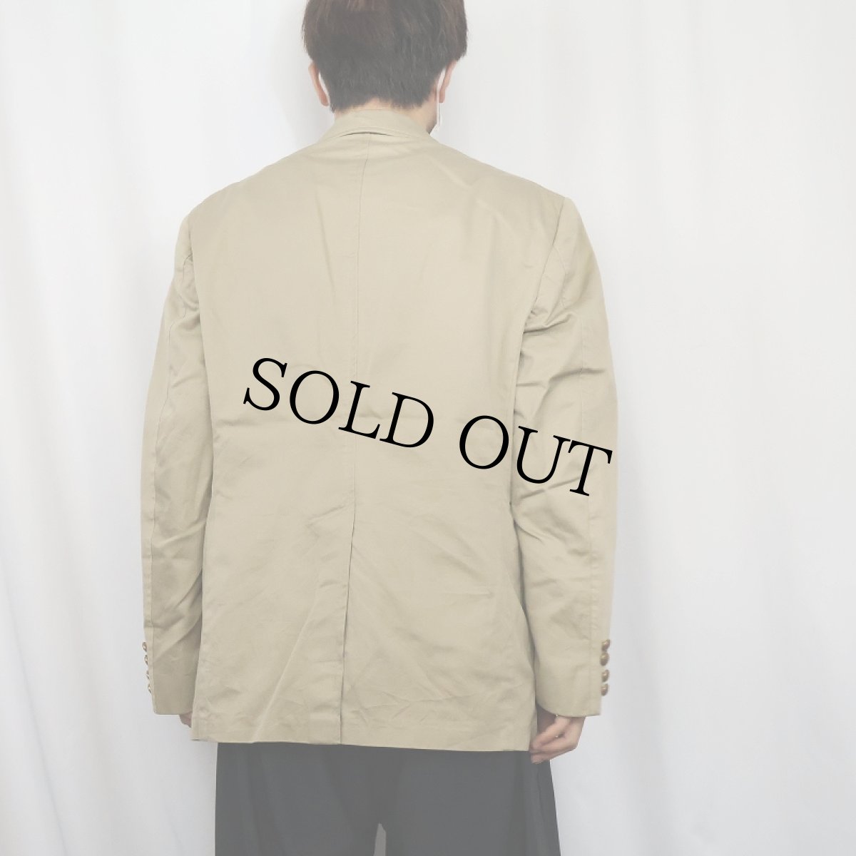 画像3: 90's POLO Ralph Lauren USA製 コットンテーラードジャケット (3)