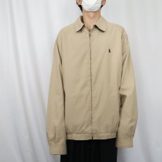 画像2: POLO Ralph Lauren ロゴ刺繍 ポリエステルスイングトップ XLT (2)