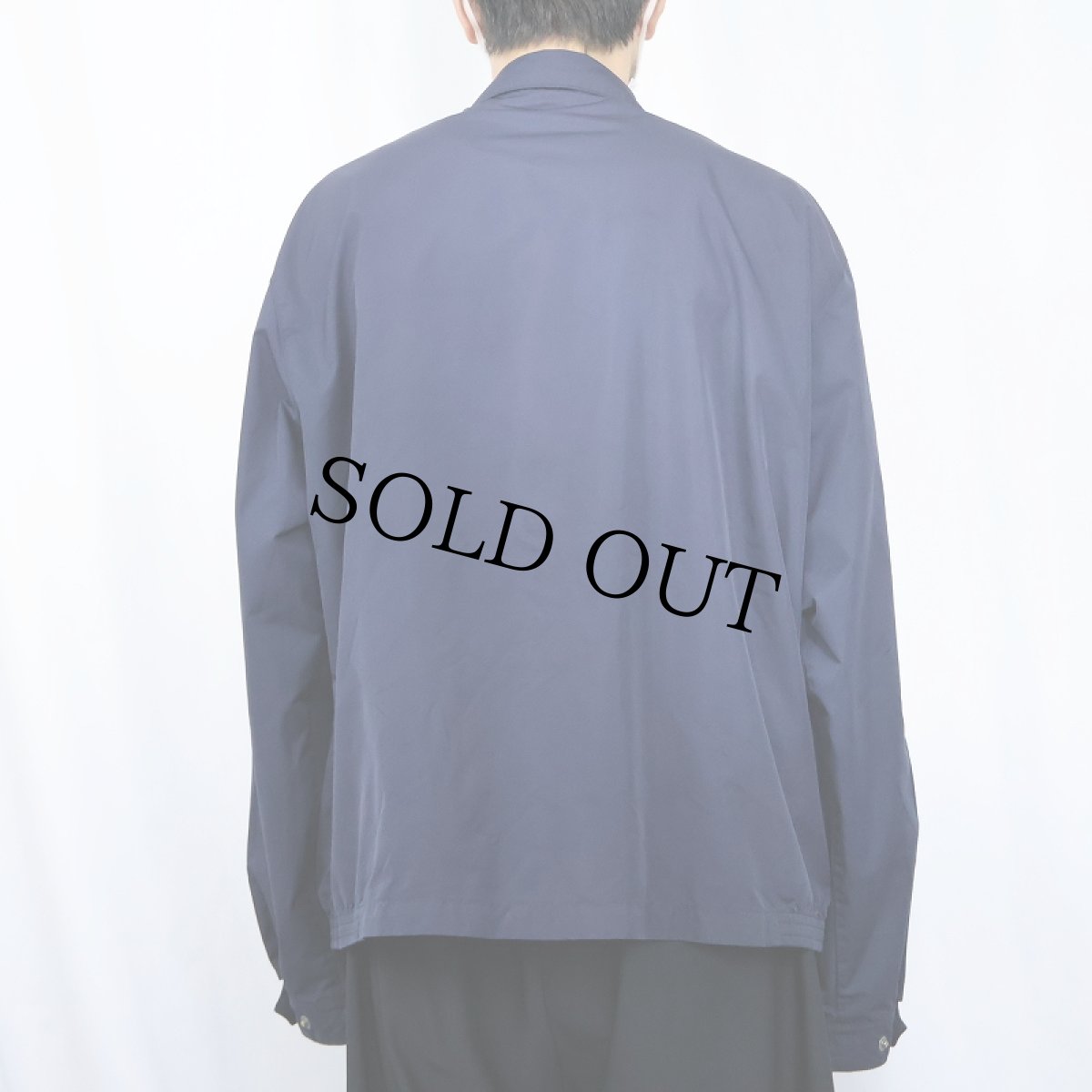 画像3: POLO Ralph Lauren ロゴ刺繍 ポリエステルスイングトップ NAVY XL (3)