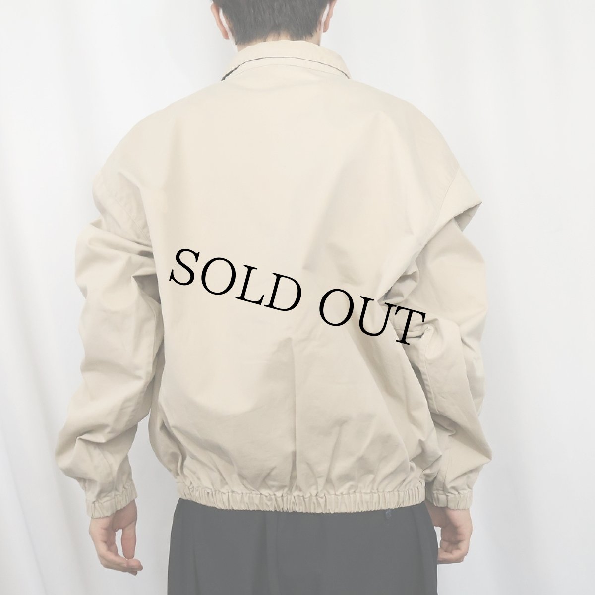 画像3: 90's POLO Ralph Lauren USA製 ロゴ刺繍 コットンスイングトップ XL (3)