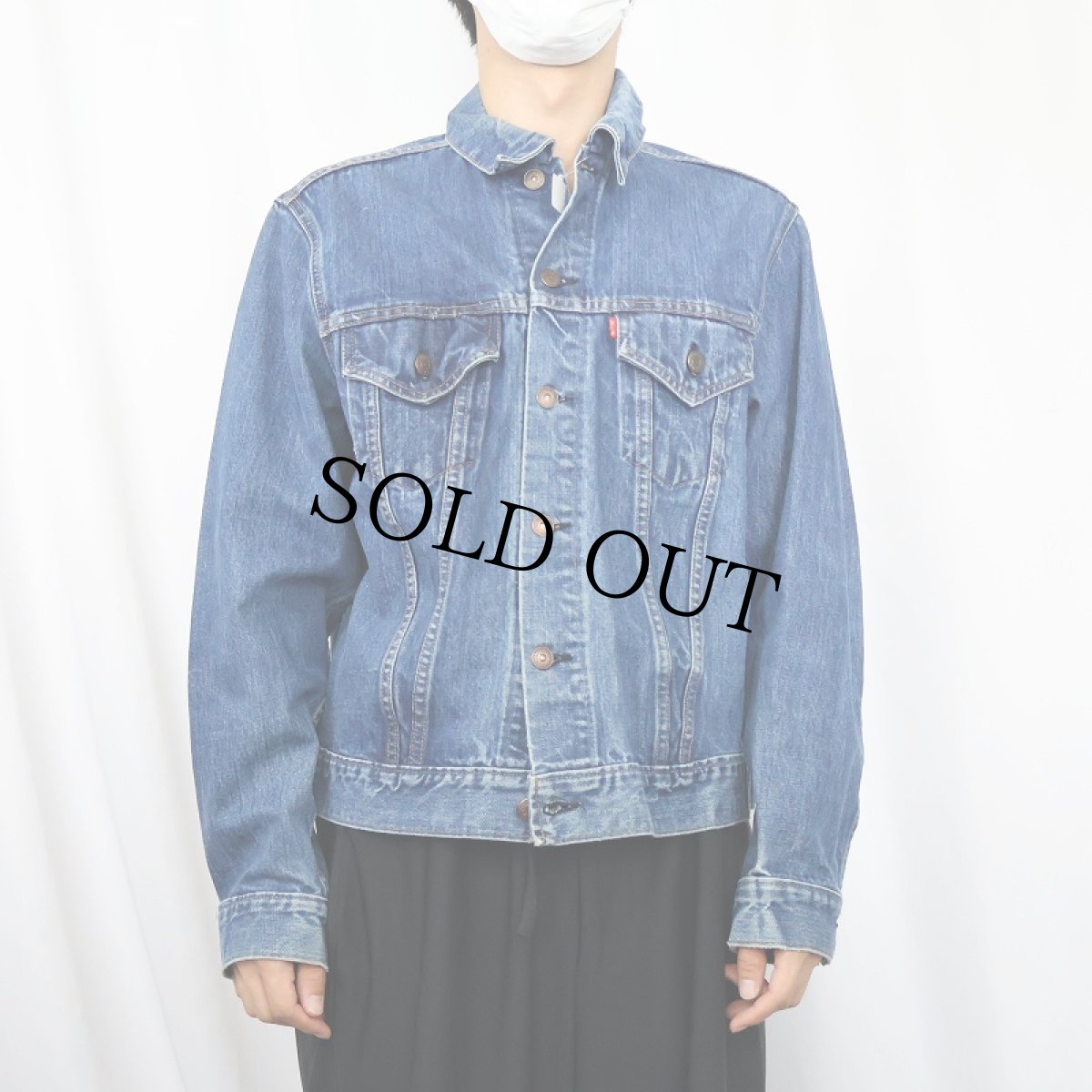 画像3: 70's Levi's 70505 USA製 デニムジャケット SIZE44 (3)