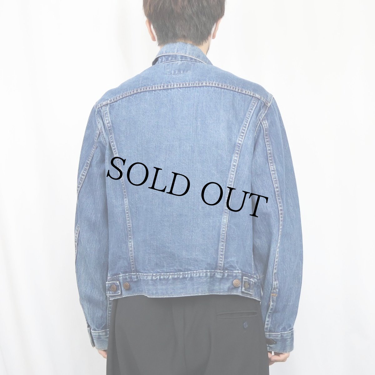 画像4: 70's Levi's 70505 USA製 デニムジャケット SIZE44 (4)