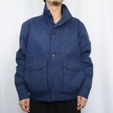 画像2: 80's Eddie Bauer ナイロンジャケット NAVY  (2)