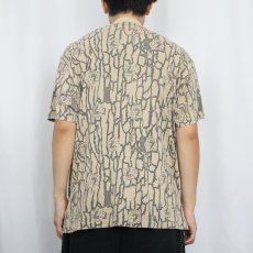 画像3: 80's CAMEL USA製 "TREBARK" カモ柄 タバコ企業プリントＴシャツ XL (3)