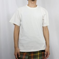 画像2: 90's NIKE 銀タグ USA製 無地Tシャツ S (2)