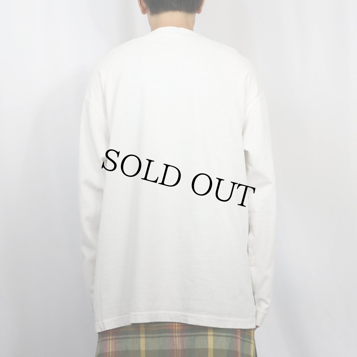 画像3: 90's NO FEAR USA製 ラインデザイン ロゴ刺繍ロンT M (3)