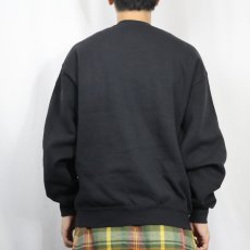 画像3: 90's Walt Disney World USA製 "MICKEY MOUSE" キャラクタープリントスウェット BLACK (3)