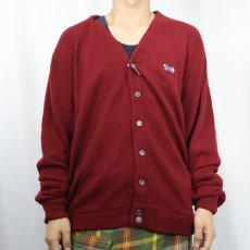 画像2: 80's The Fox JCPenney アクリルニットカーディガン TALL (2)