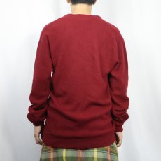 画像3: 80's The Fox JCPenney アクリルニットカーディガン TALL (3)