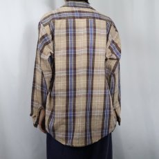 画像3: 70's FROSTPROOF USA製 チェック柄 ヘビーネルシャツ XL (3)