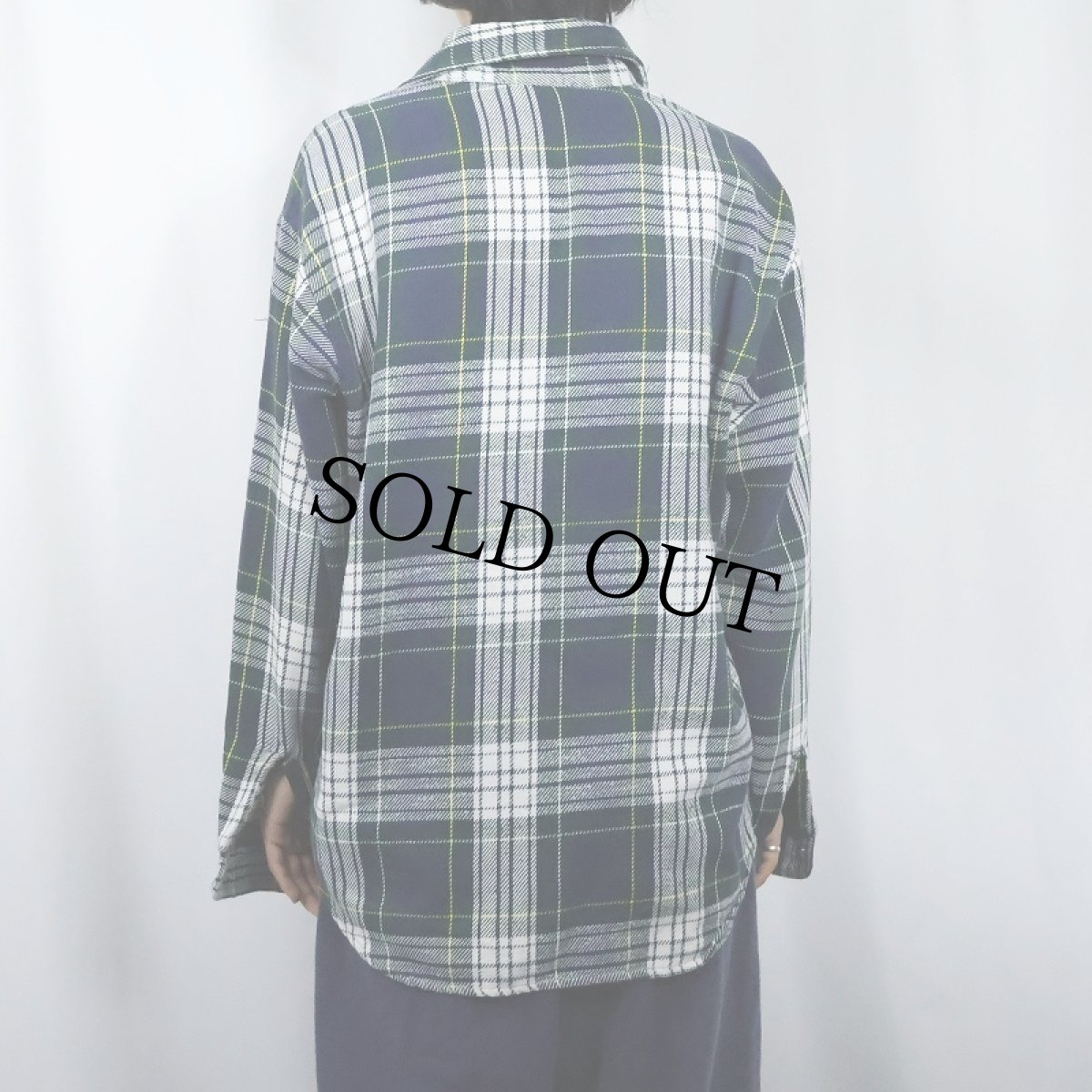 画像3: 70's BIGMAC チェック柄 ヘビーネルシャツ L (3)