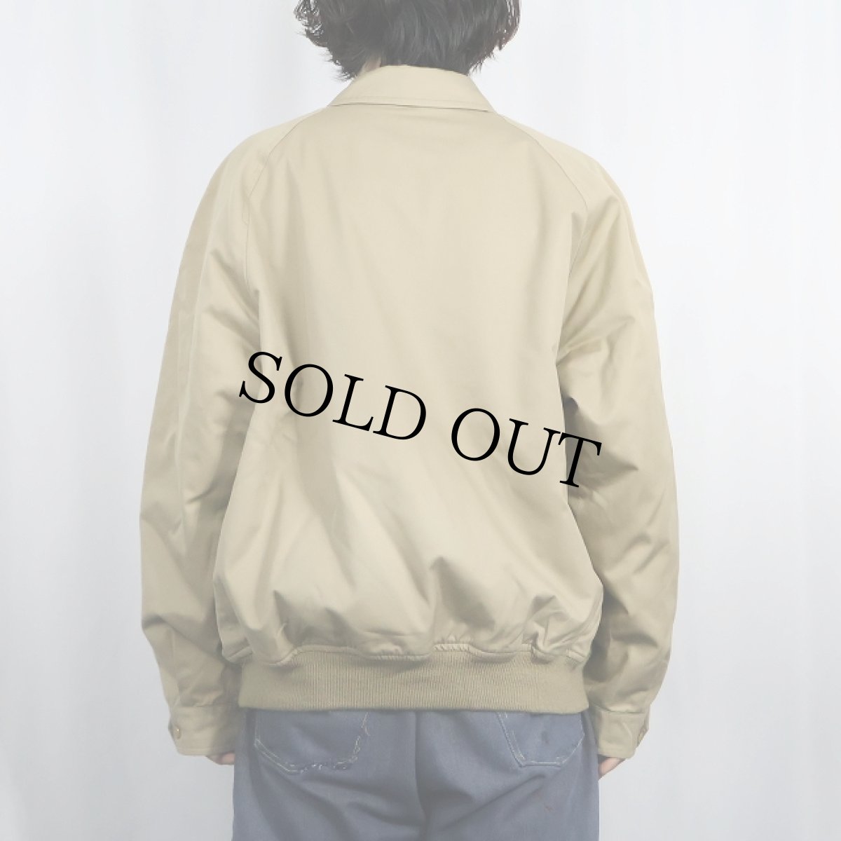 画像7: 90's Burberrys' SPAIN製 ロゴ刺繍 スイングトップ SIZE 42 1/2 (7)