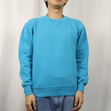 画像2: 90's RUSSELL ATHLETIC USA製 前V 無地スウェット M (2)