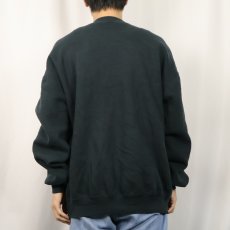 画像3: 90's RUSSELL ATHLETIC USA製 前V "North Star Specials" プリントスウェット BLACK XXL (3)