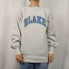 画像2: 90's Champion REVERSE WEAVE USA製 "BLAKE" プリントスウェット XL (2)