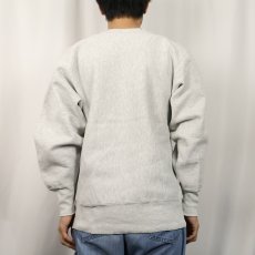画像3: 90's Champion REVERSE WEAVE USA製 "BOSTON COLLEGE" プリントスウェット L (3)