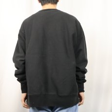画像3: Champion REVERSE WEAVE "BRIGHTON" プリントスウェット BLACK XL (3)