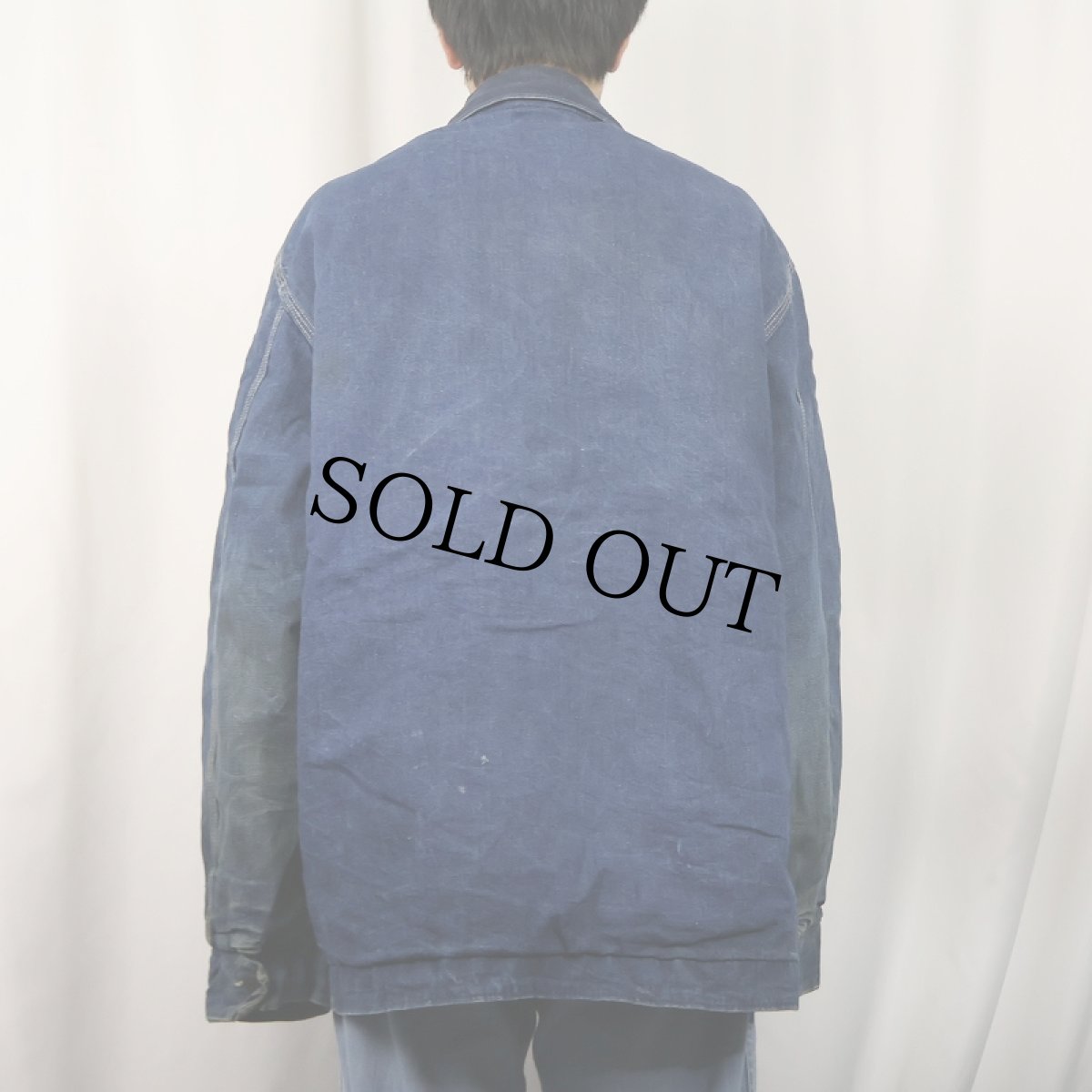 画像4: 70's Sears WORK'N LEISURE ブランケットライナー デニムカバーオール XL (4)