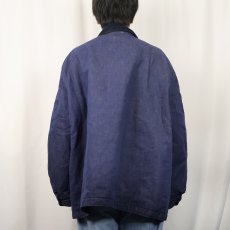 画像5: 〜70's UNKNOWN バットダイ ブランケットライナー デニムカバーオール  (5)