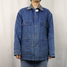 画像2: 80's BIGMAC ブランケットライナー デニムカバーオール  (2)