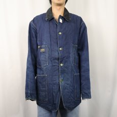 画像4: 70's OSHKOSH B7GOSH USA製 キルティングライナー デニムカバーオール SIZE46 (4)