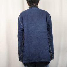 画像5: 70's OSHKOSH B7GOSH USA製 キルティングライナー デニムカバーオール SIZE46 (5)