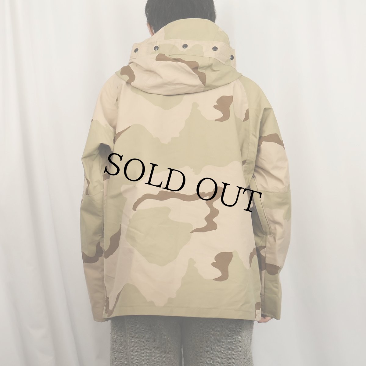 画像3: 2000's U.S.MILITARY ECWCS デザートカモ GORE-TEXパーカー MEDIUM-X-SHORT (3)