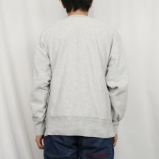 画像3: 80's Champion REVERSE WEAVE トリコタグ USA製 "BADGER VOLLEYBALL" プリントスウェット L (3)