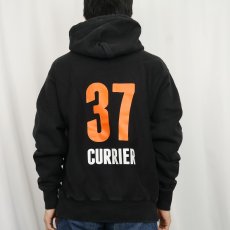 画像4: Champion REVERSE WEAVE "BLACKBIRD LACROSSE" プリントスウェットフーディー BLACK M (4)