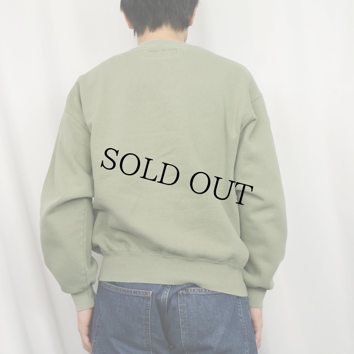 画像3: 90's RUSSELL ATHLETIC USA製 "HIGH COTTON" 前V スウェット M (3)