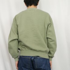画像3: 90's RUSSELL ATHLETIC USA製 "HIGH COTTON" 前V スウェット M (3)