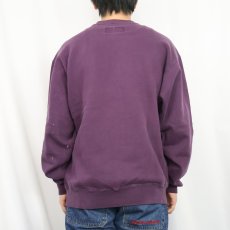 画像3: 90's RUSSELL ATHLETIC USA製 "HIGH COTTON" 前V スウェット L (3)