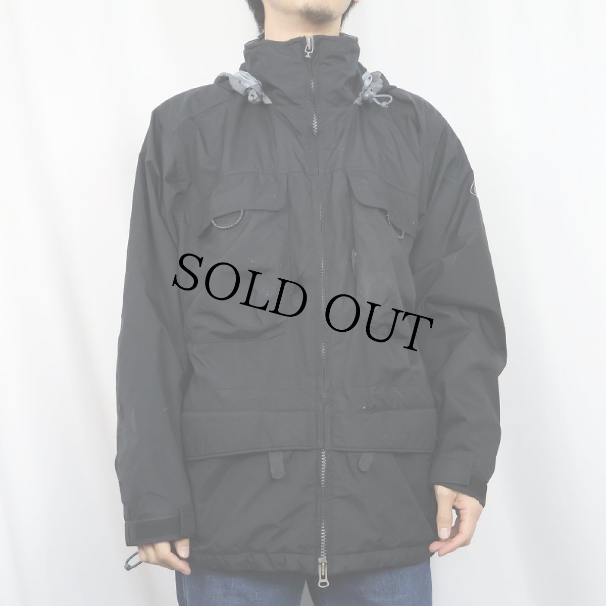 画像3: 2000's NIKE ACG "STORM-CLAD" ナイロンマウンテンパーカー BLACK S (3)