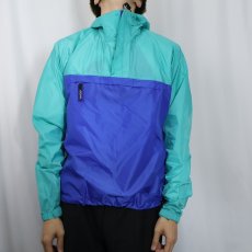 画像2: 90's Patagonia フェザーウェイトシェルプルオーバー S (2)