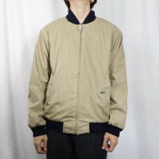 画像3: 70〜80's LACOSTE リバーシブルニットブルゾン M (3)