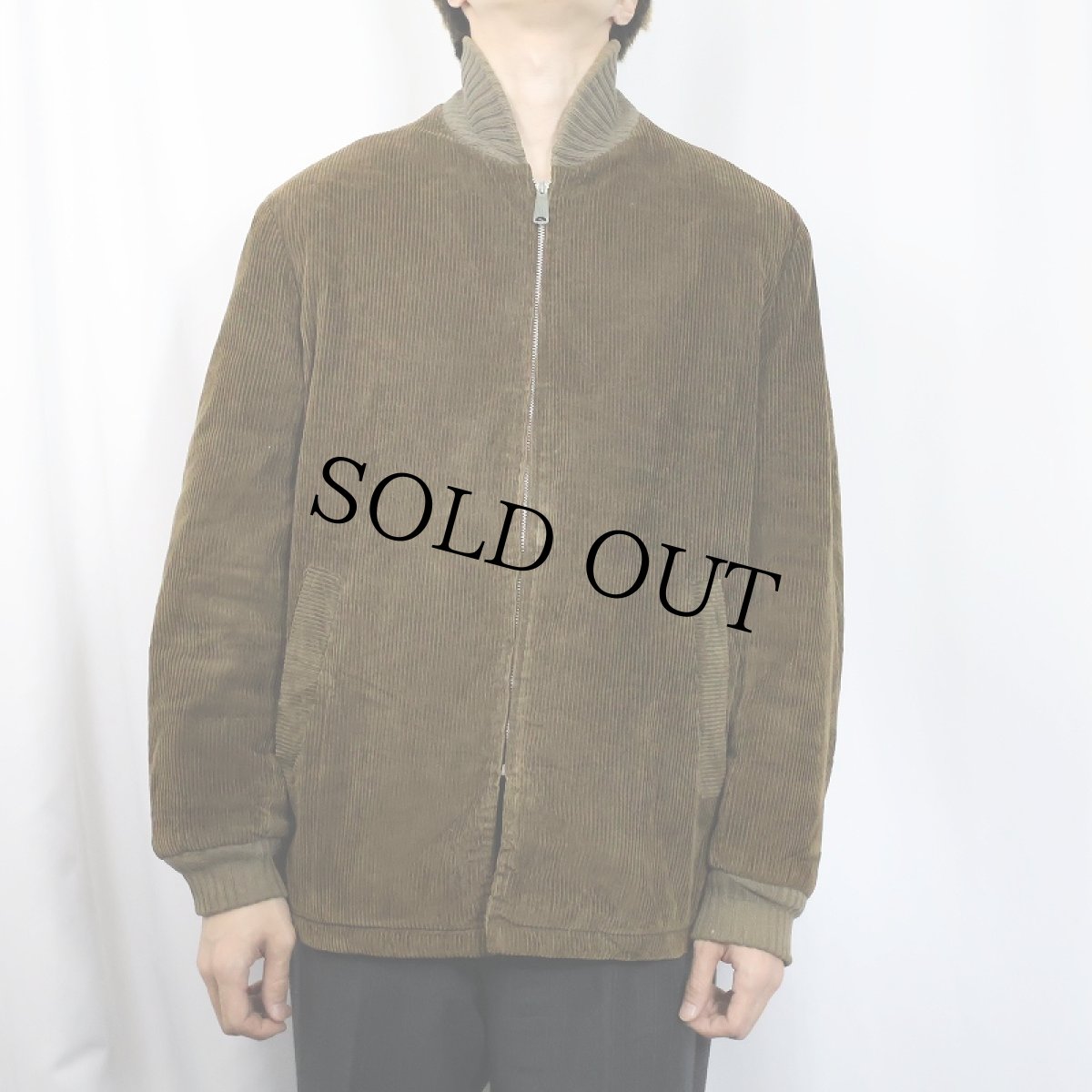 画像2: 〜70's Sportwear USA製 キルティングライナー コーデュロイジャケット SIZE42 (2)